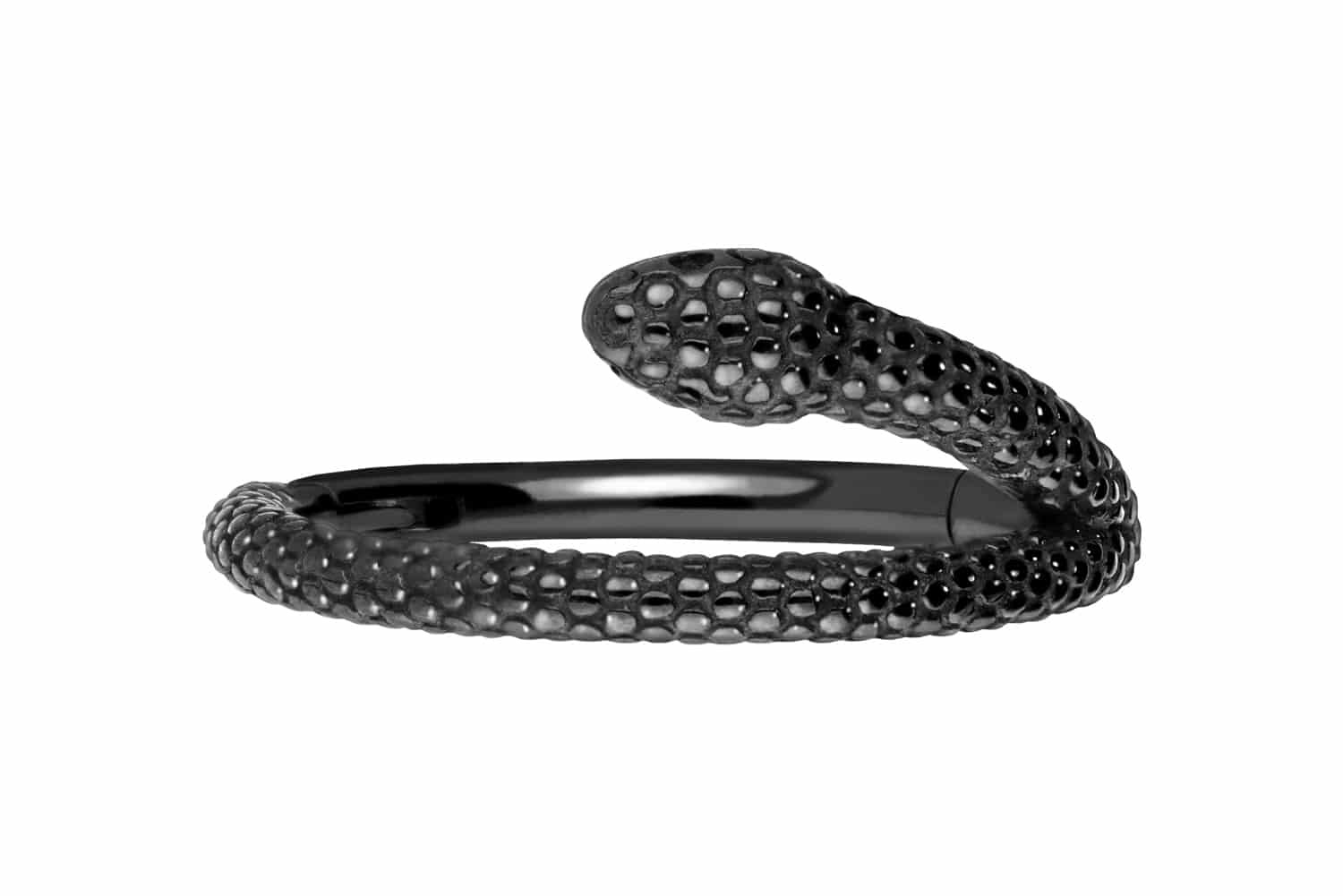 Chirurgenstahl Segmentring Clicker Piercing SCHLANGE